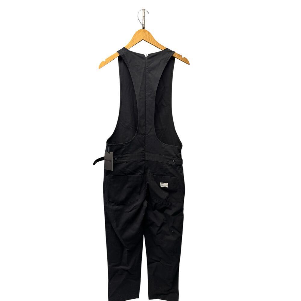 Hurley Black Modernist Jumpsuit sz M Minimalist Utility Overalls Surf Skate NWT - Picture 8 of 12